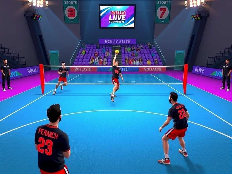 Volley Elite Punjabi Tournament Scene